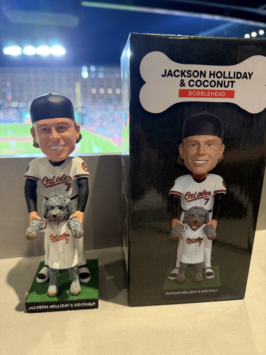 Jackson Holliday & Coconut Bobblehead
